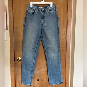 Madewell “The Perfect Vintage Straight Jean”